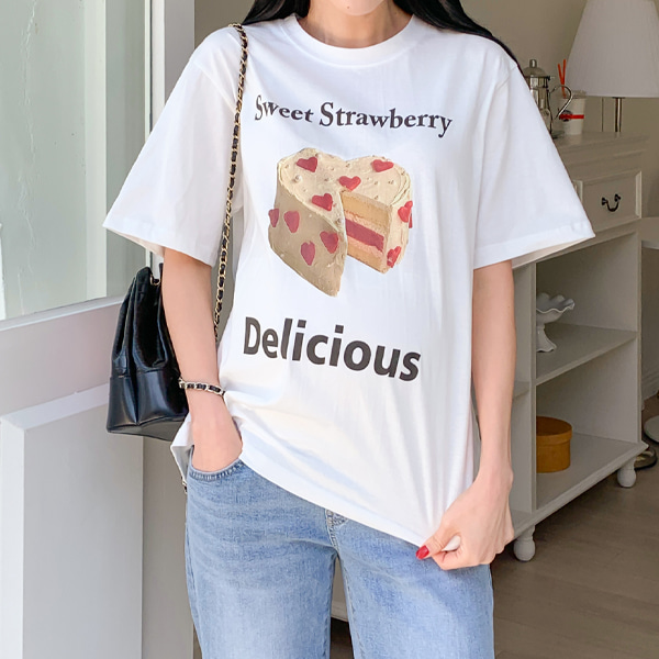 韓国マタニティウェア*スイートケーキ半袖Tシャツ