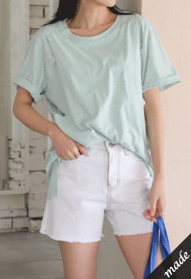 韓国授乳服*コスパ半袖授乳Tシャツ
