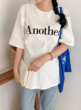 韓国マタニティウェア*アナザースリット半袖Tシャツ